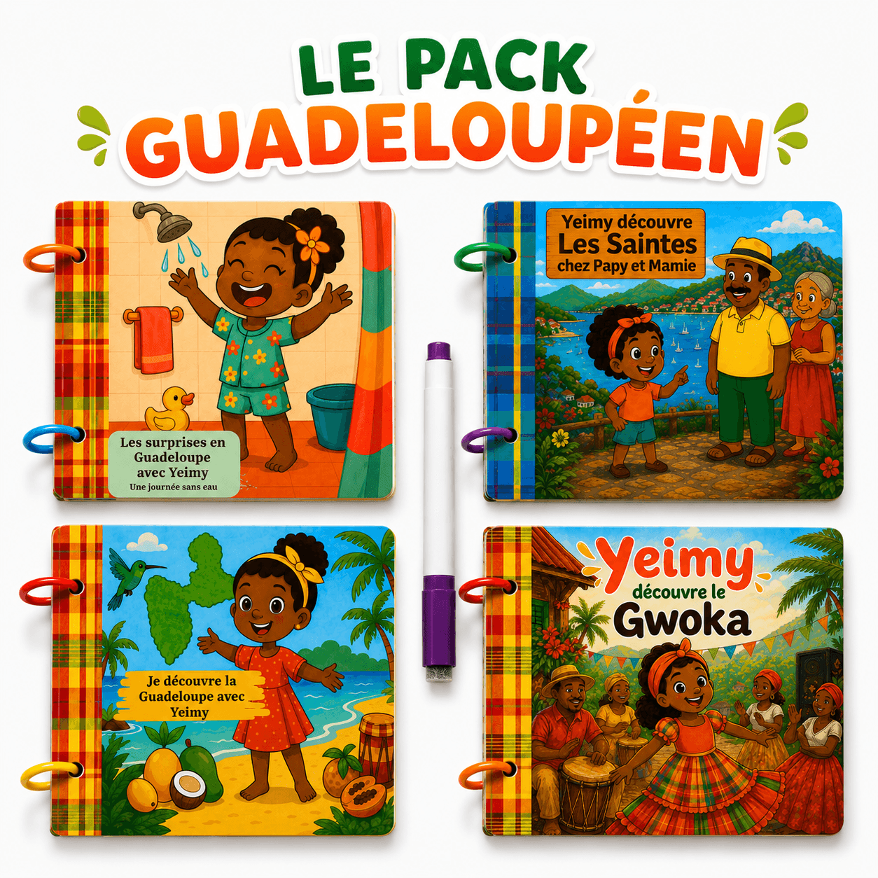 Couverture du livre :  Le Pack Guadeloupéen Yeimy